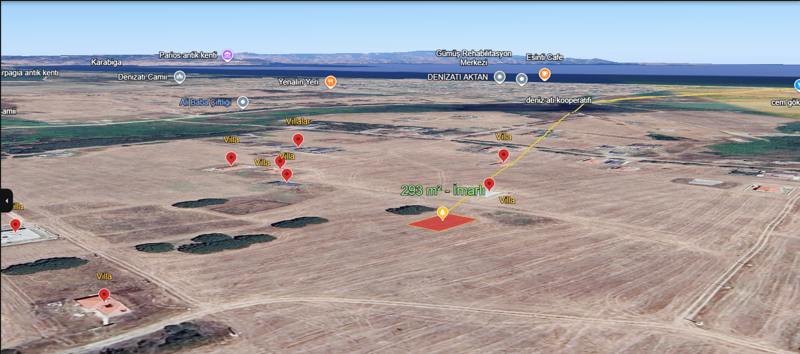 Denize Yakın, İmarlı Arazi Fırsatı! Çanakkale Biga Çeşm